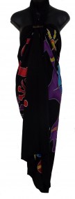 sarong handgeschilderd, hamamdoek handgeschilderd, sari handgeschilderd, pareo handgeschilderd, sarong voor strand, pareo voor strand, sari voor strand, hamamdoek voor strand,