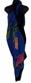 sarong handgeschilderd, hamamdoek handgeschilderd, sari handgeschilderd, pareo handgeschilderd, sarong voor strand, pareo voor strand, sari voor strand, hamamdoek voor strand,