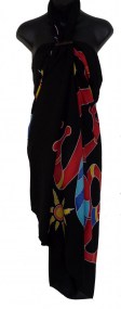 sarong handgeschilderd, hamamdoek handgeschilderd, sari handgeschilderd, pareo handgeschilderd, sarong voor strand, pareo voor strand, sari voor strand, hamamdoek voor strand,